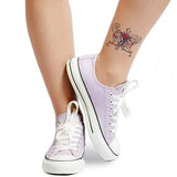 Wicked midnight butterfly temporary tattoo 9cm