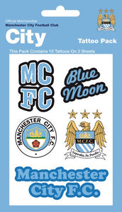 Pack de tatouages Manchester City tattoo