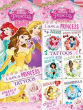 Petite pochette de tatouages Princesses Raiponce 9cm
