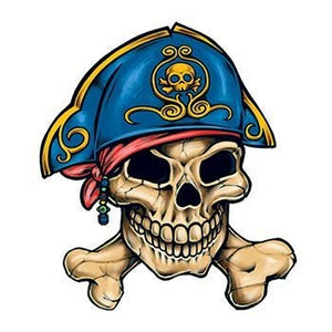 Tatouage éphémère pirate