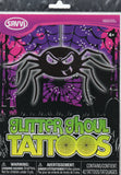 Grande pochette de tatouages Halloween araignée tattoos