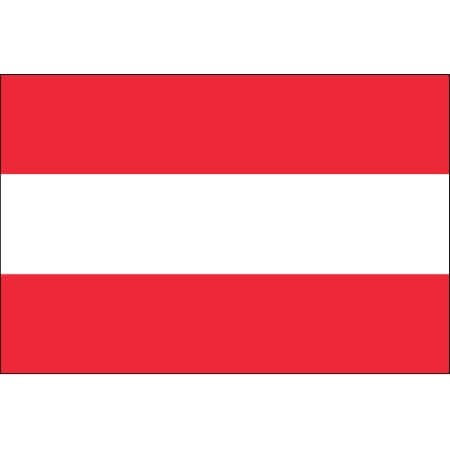 Tatouage éphémère drapeau Autriche
