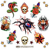 Grande pochette de tatouages Classic Skull tattoos