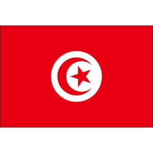 Tatouage temporaire drapeau Tunisie