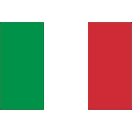 2 Italy flag temporary tattoos 4,5cm