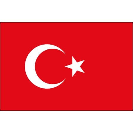 Tatouage temporaire drapeau Turquie