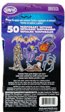 3D Halloween haunted house temporary tattoo pack