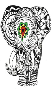 Tatouage temporaire éléphant