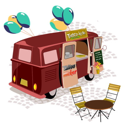 Organiser un stand tatouage pour mettre tout de suite l'ambiance et faire plaisir à tous. On vous explique comment !