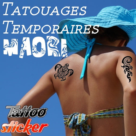 Tatouages temporaires tribal et maori