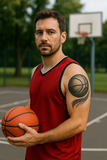 tatouage personnalisé pour un basketteur