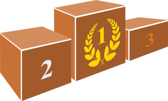 Tatouage temporaire podium olympique 7cm