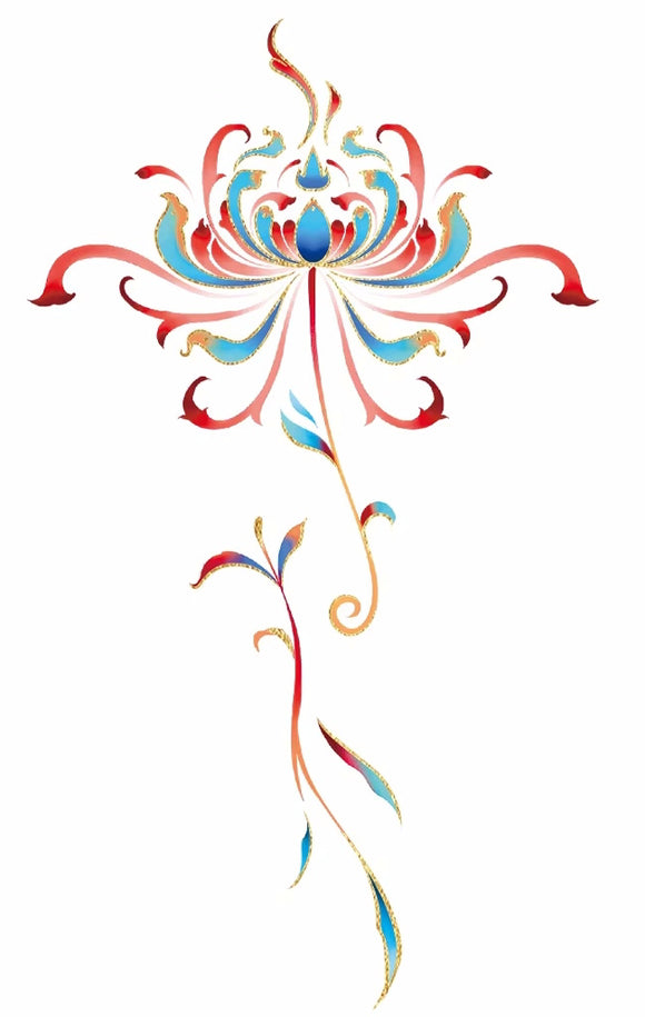 tatouage fleur de lotus