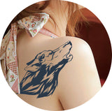 tatouage jagua loup sauvage