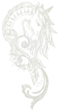 tattoo semi permanent licorne