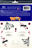 Grande pochette de tatouages masques sorcière