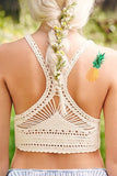 Pineapple temporary tattoo 8cm