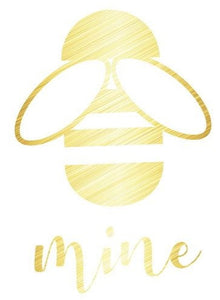 Tatouage temporaire abeille dorée bee mine tattoo 5cm