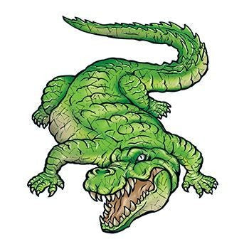 Realistic alligator temporary tattoo 5cm