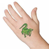 Realistic alligator temporary tattoo 5cm