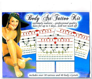 Grande pochette de tatouages Body Art Tattoo