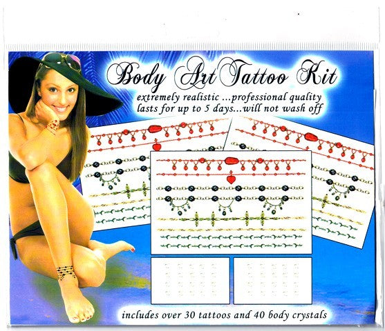 Grande pochette de tatouages Body Art Tattoo