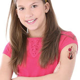 Tatouage temporaire guitare et chanteuse 9cm