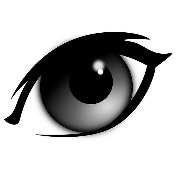 Tatouage temporaire oeil