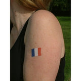 Soutenez votre équipe avec le tattoo drapeau français
