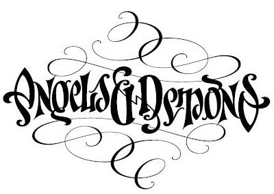 5 tatouages temporaires ambigramme 