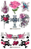Tatouages temporaires wicked midnight