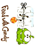 Tatouages temporaires jeu appli cut the rope