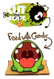 Tatouages temporaires jeu appli cut the rope