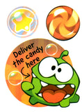Tatouages temporaires jeu appli cut the rope