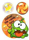 Cut the rope temporary tattoo pack 10cm