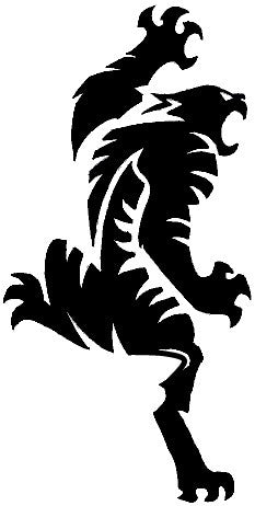 Tattoo tigre féroce