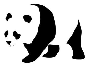 Tatouage decalcomanie temporaire représentant un panda