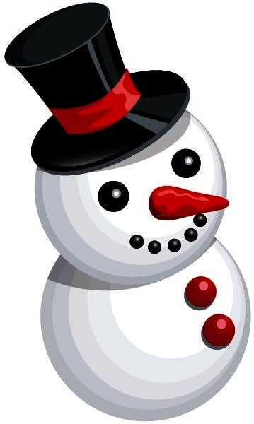 Tatouages temporaires bonhomme de neige pour Noël