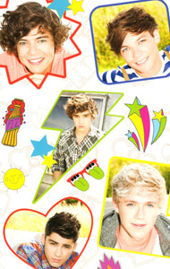 Pochette de tatouages One Direction tattoos 9cm