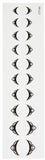Lace ephemeral tattoos for cuticles 11cm
