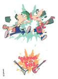 Pochette de tatouages Phineas et Ferb 10cm