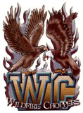 Pack of 10 Wild Fire Choppers temporary tattoos
