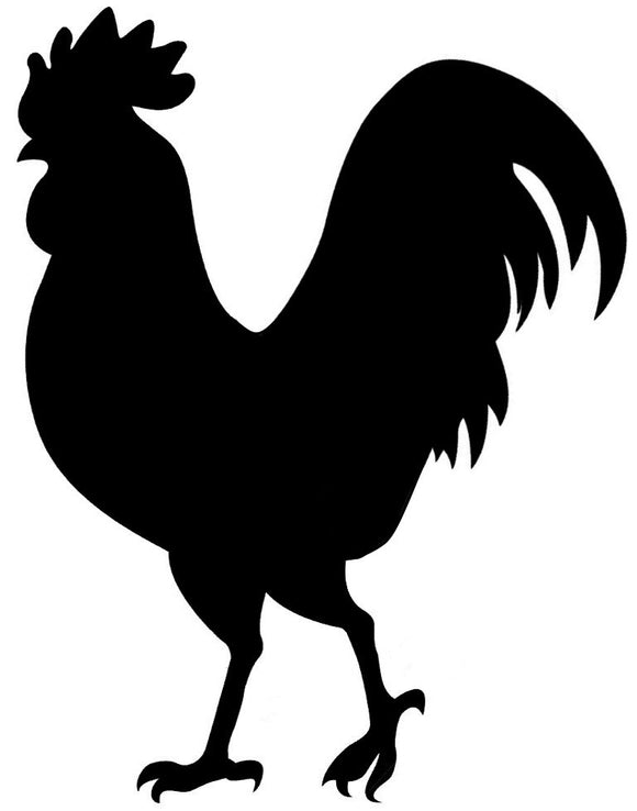 French rooster temporary 