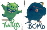 Tatouages éphémères Angry Birds