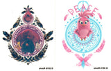 Tatouages éphémères Angry Birds