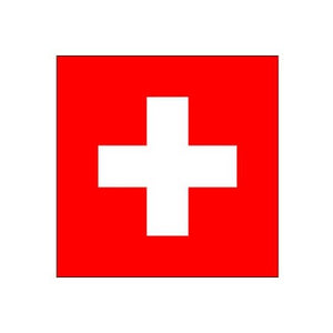 Tatouage éphémère drapeau suisse