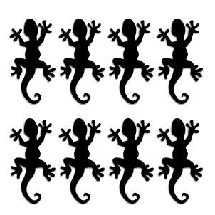8 tatouages temporaires salamandre maori