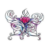 Tatouage papillon wicked midnight