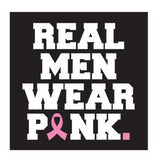 Tatouage "Real men wear pink" tattoo 6cm