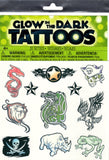 Pochette de tatoos phosphorescents tribals